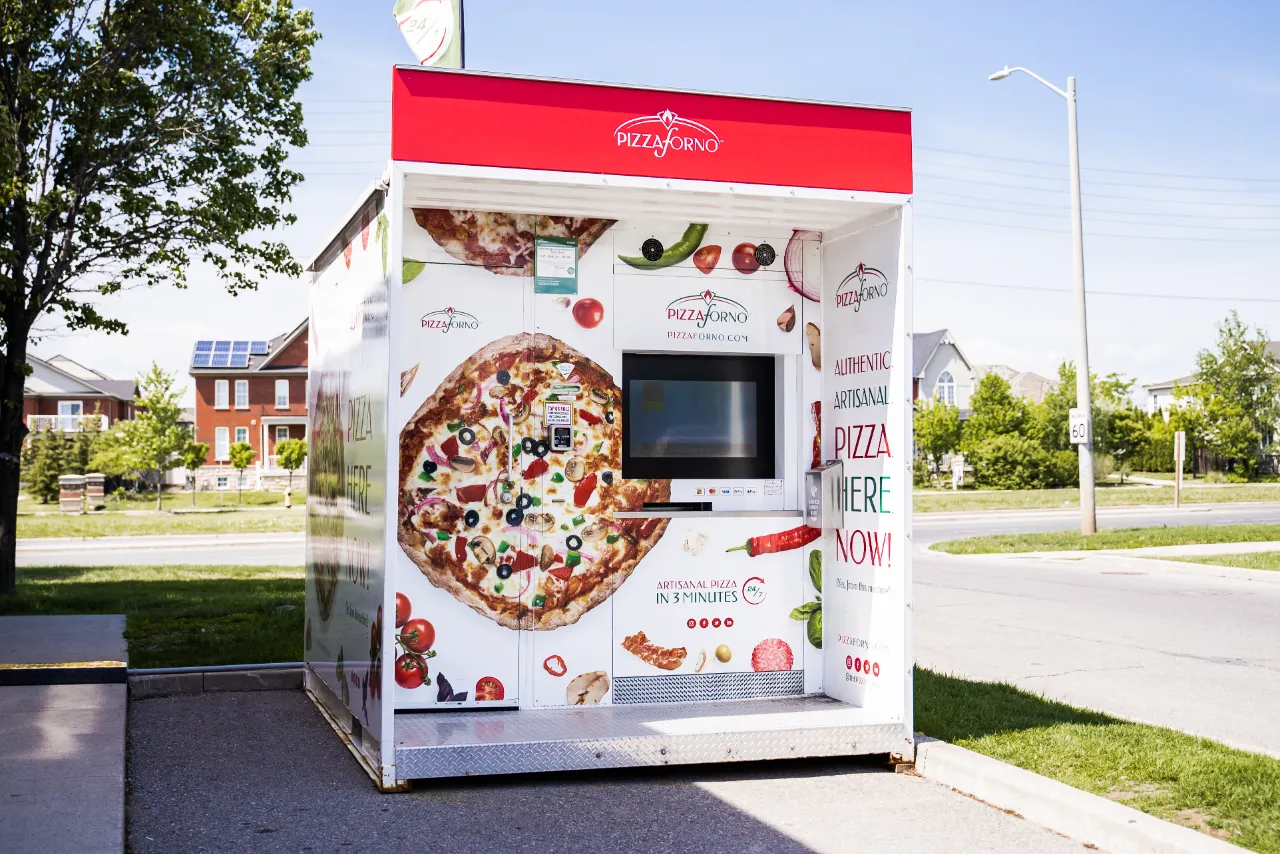 Pizza vending machine profit and ROI potential in Europe