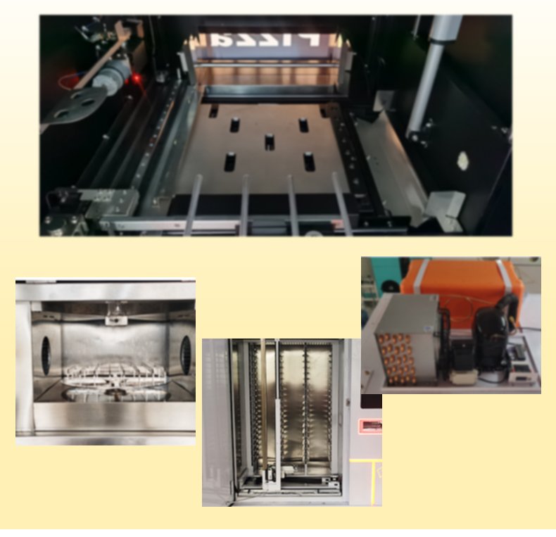 SS24 Series touchscreen ordering interface for 24/7 pizza vending