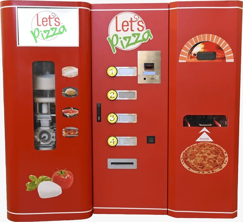 Home 2 Let’s Pizza Gen 3 fresh pizza vending machine