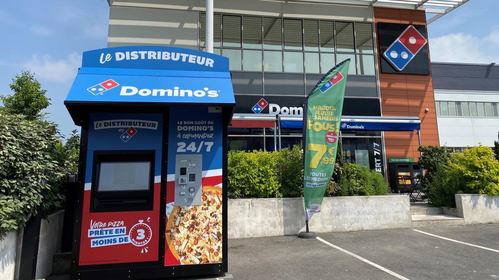 Pizza vending machine deployment across European countries
