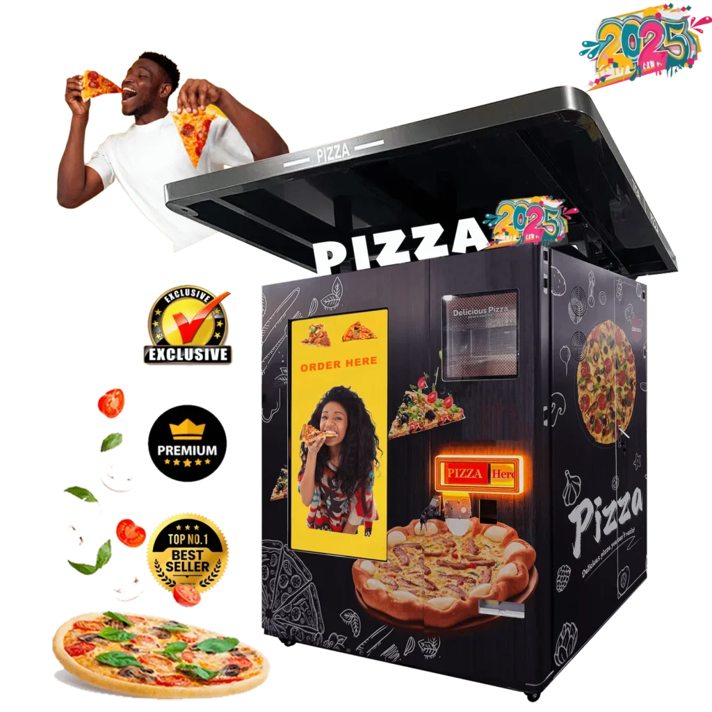 Fully Automatic Commercial Hot Pizza Vending Machine
